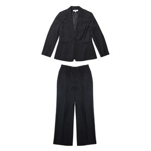Pinstripe Pantsuit